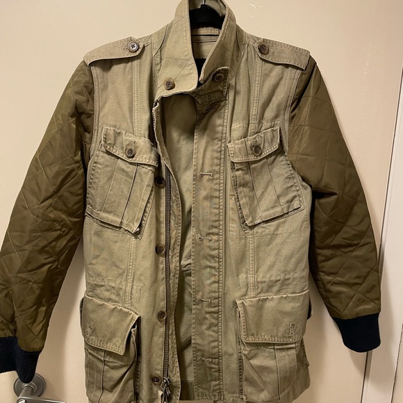 J Crew quilted fatigue jacket - Picture 3 of 6
